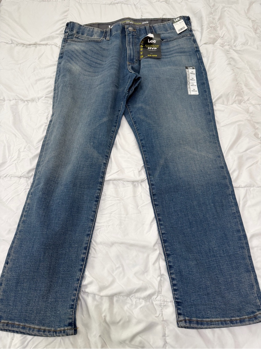 Lee Slim Fit Jeans in Faded Blue Wash